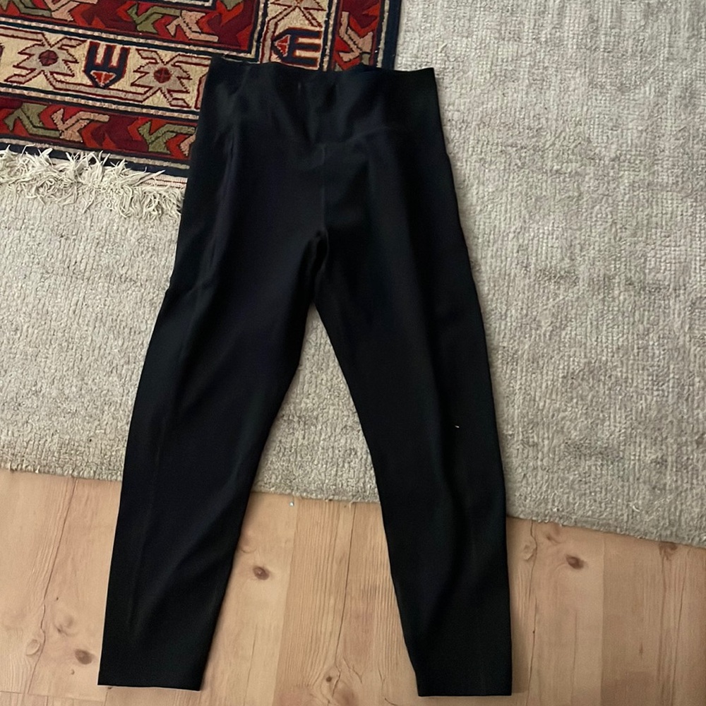 girlfriend collective Black High-Waist Leggings